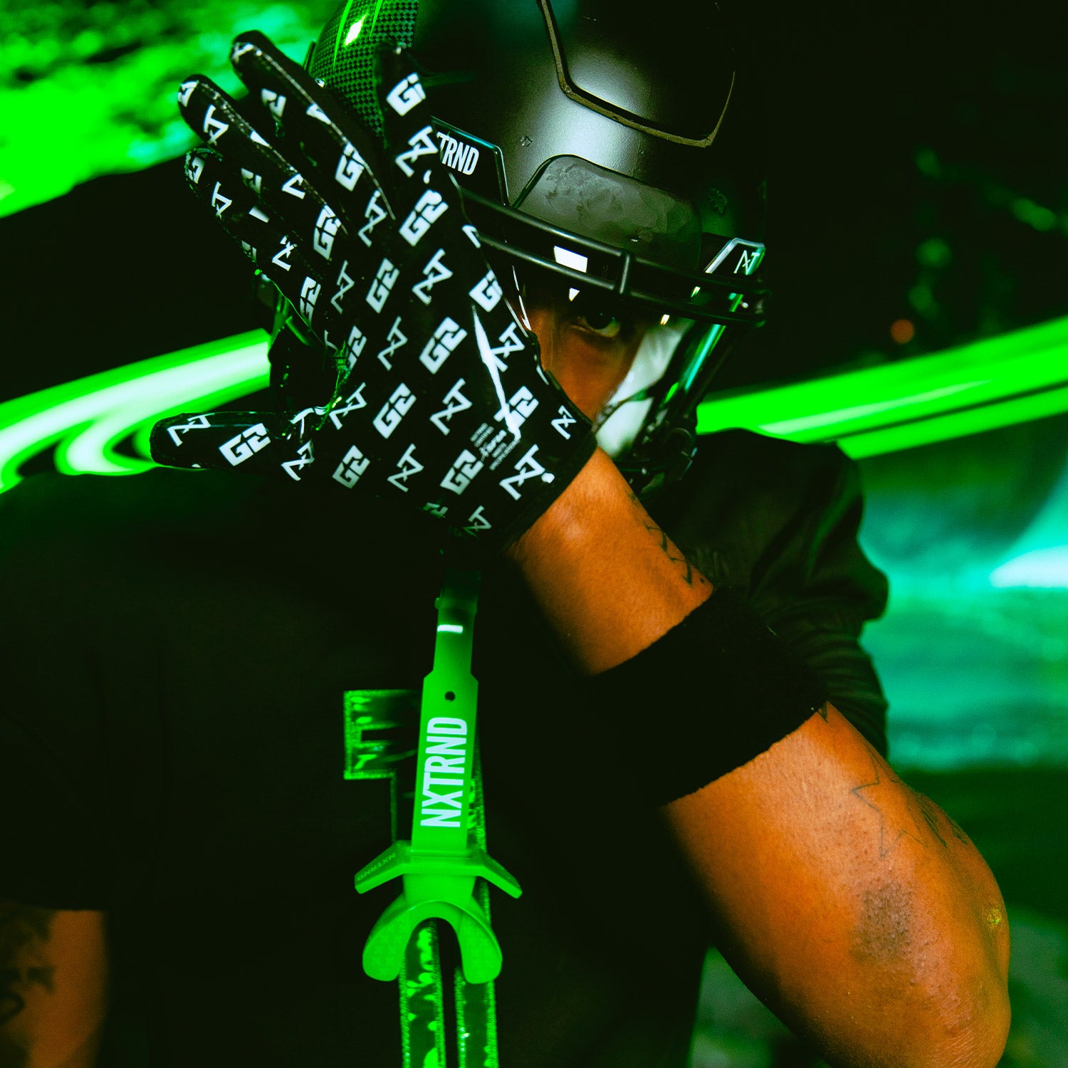 NXTRND G2® Pro Football Gloves Black