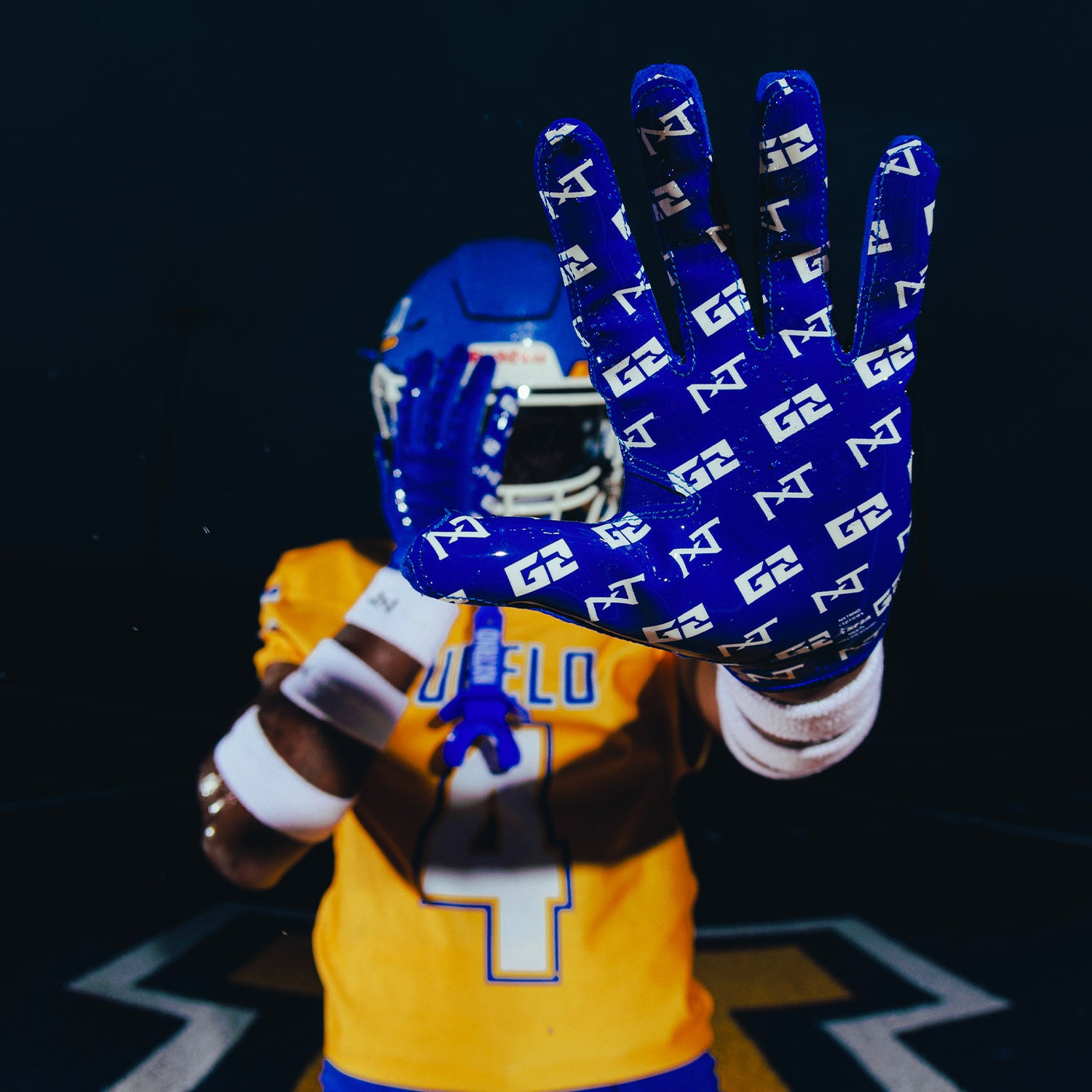 NXTRND G2® Pro Football Gloves Blue