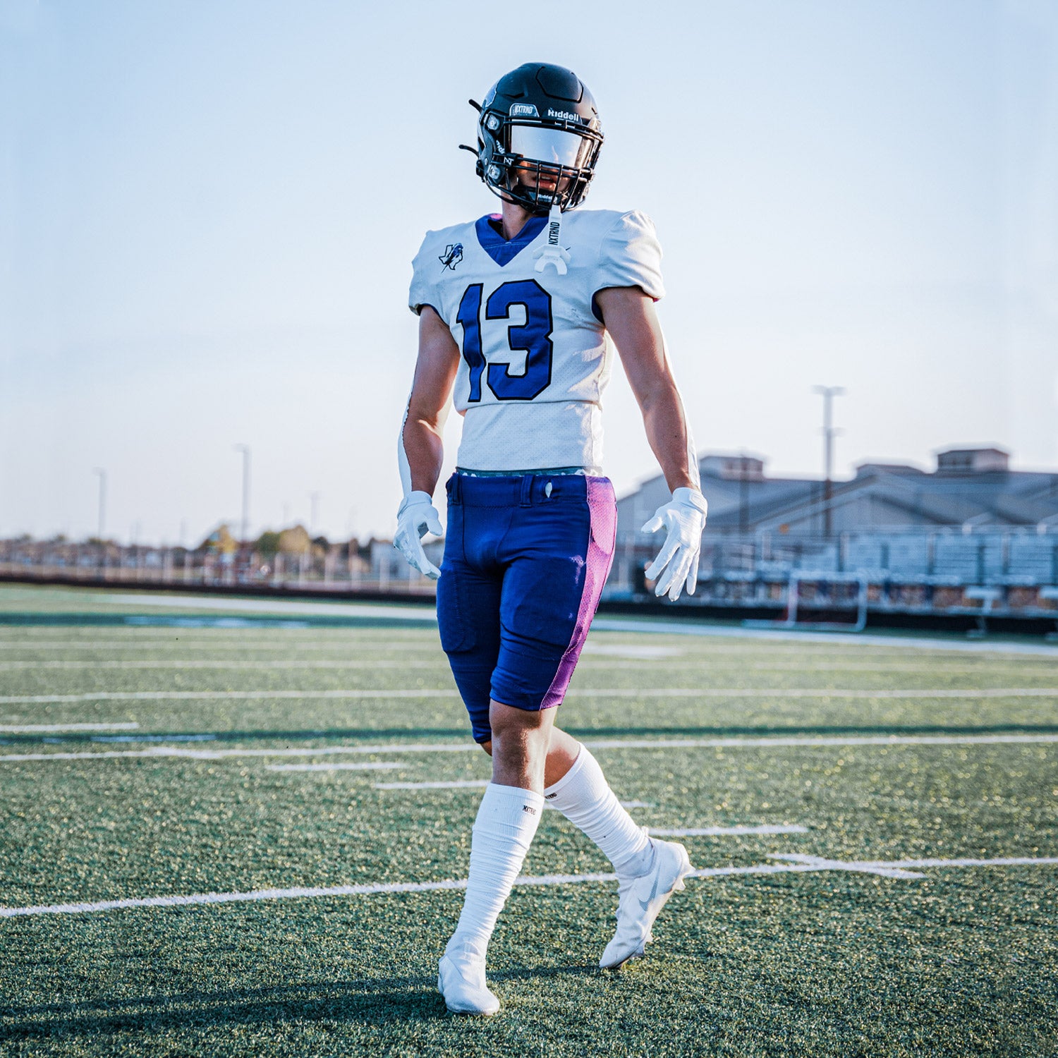 NXTRND VZR1® Football Visor Clear Mirror