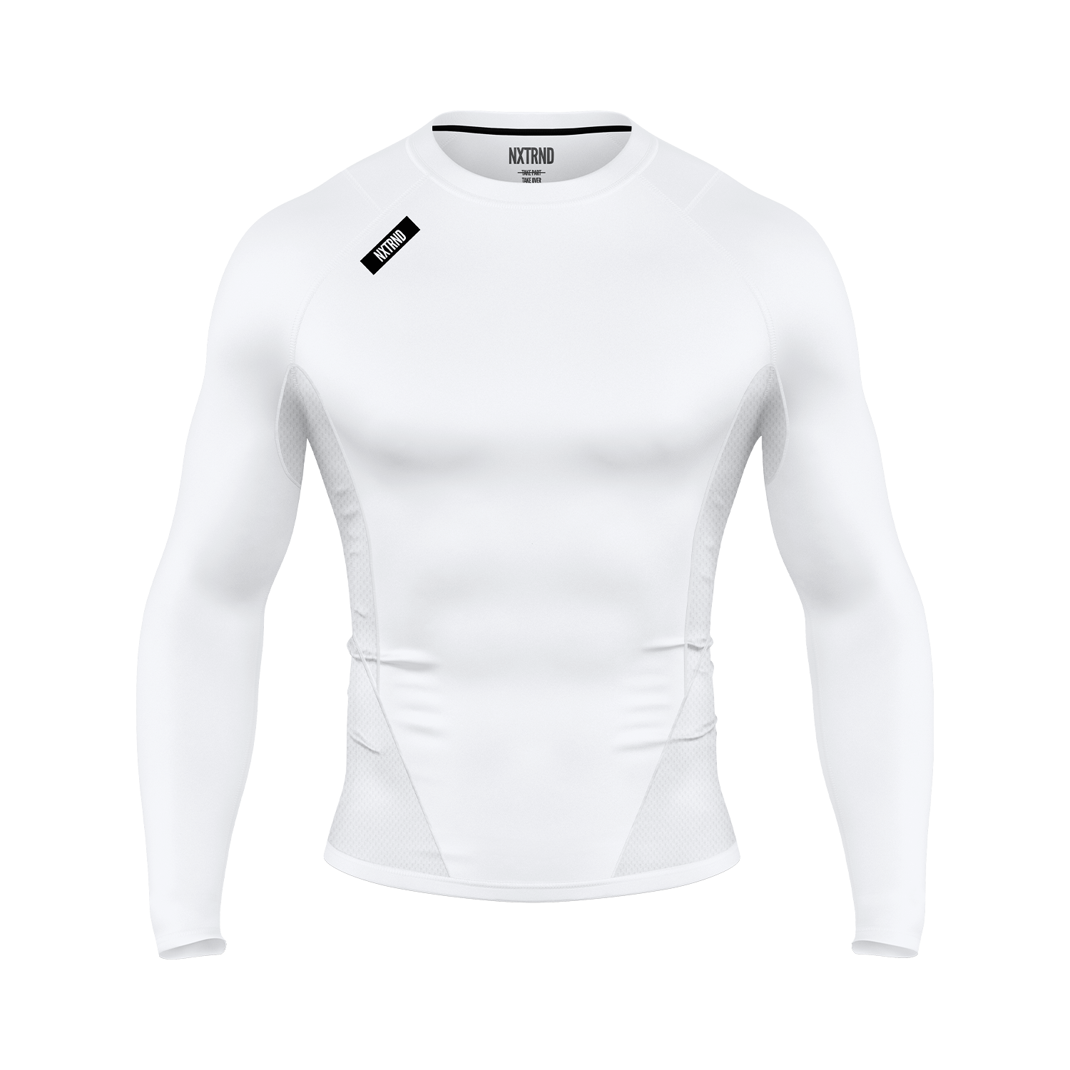 Nxtrnd Core Compression Long Sleeve White