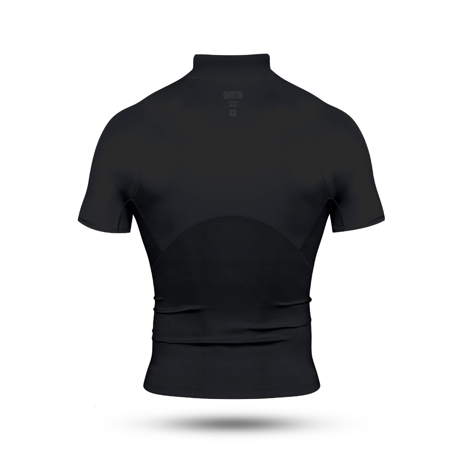 Nxtrnd Core Turtleneck Compression Short Sleeve Black