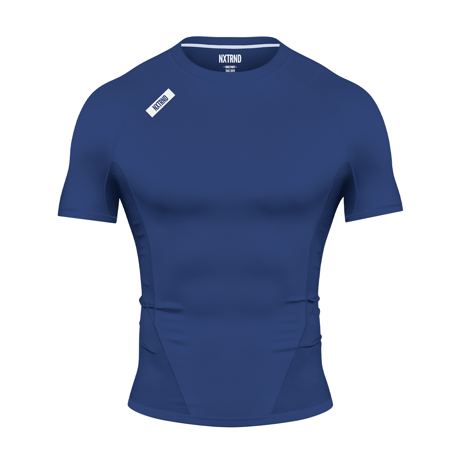 Nxtrnd Core Compression Short Sleeve Navy Blue