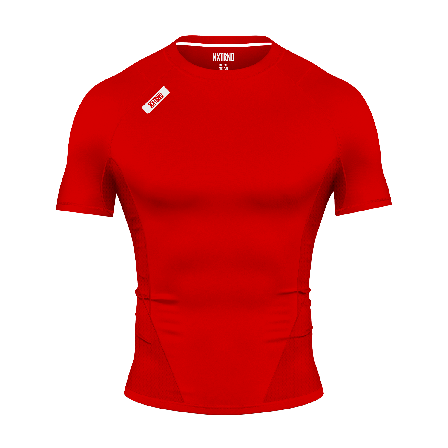Nxtrnd Core Compression Short Sleeve Red
