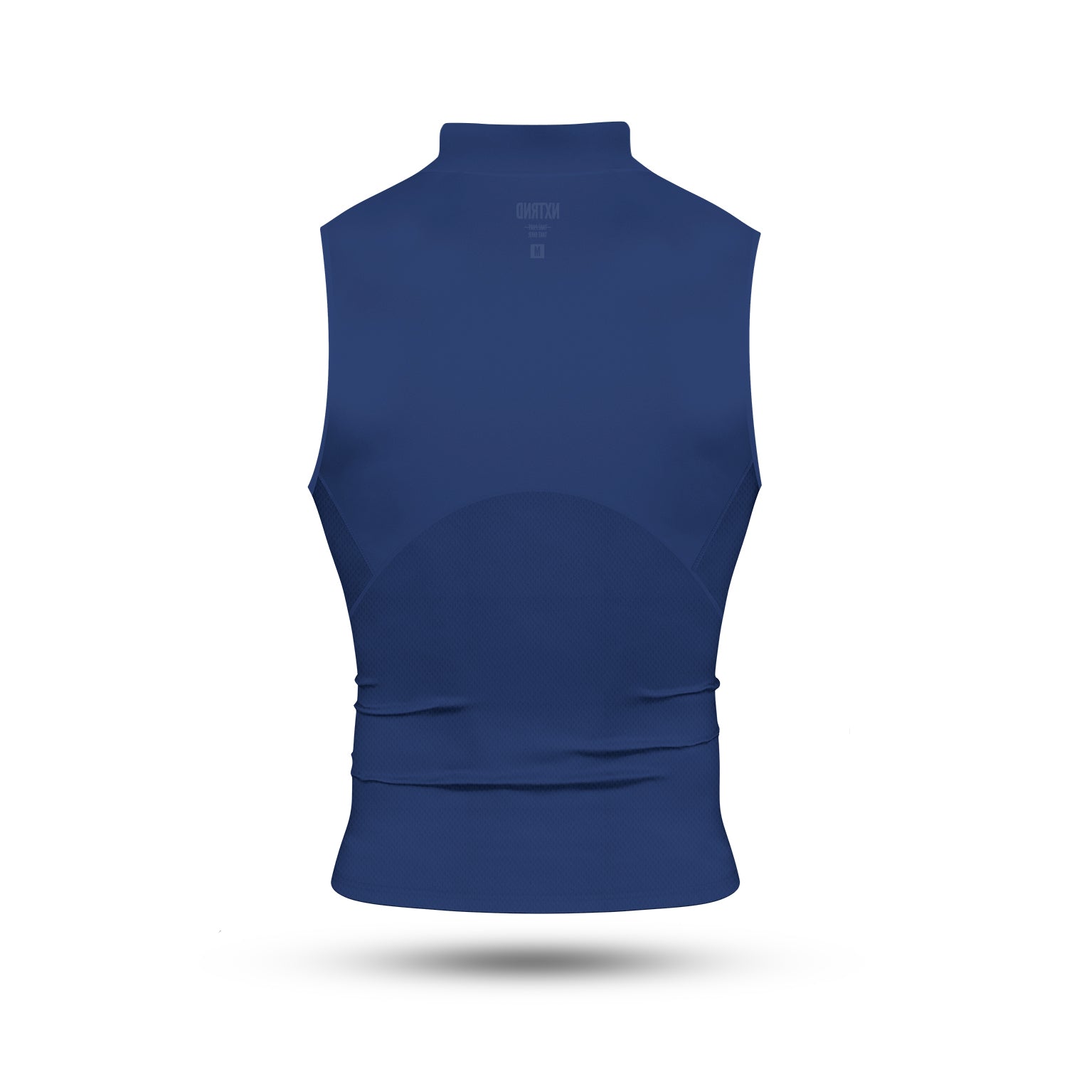 Nxtrnd Core Turtleneck Compression Sleeveless Navy Blue