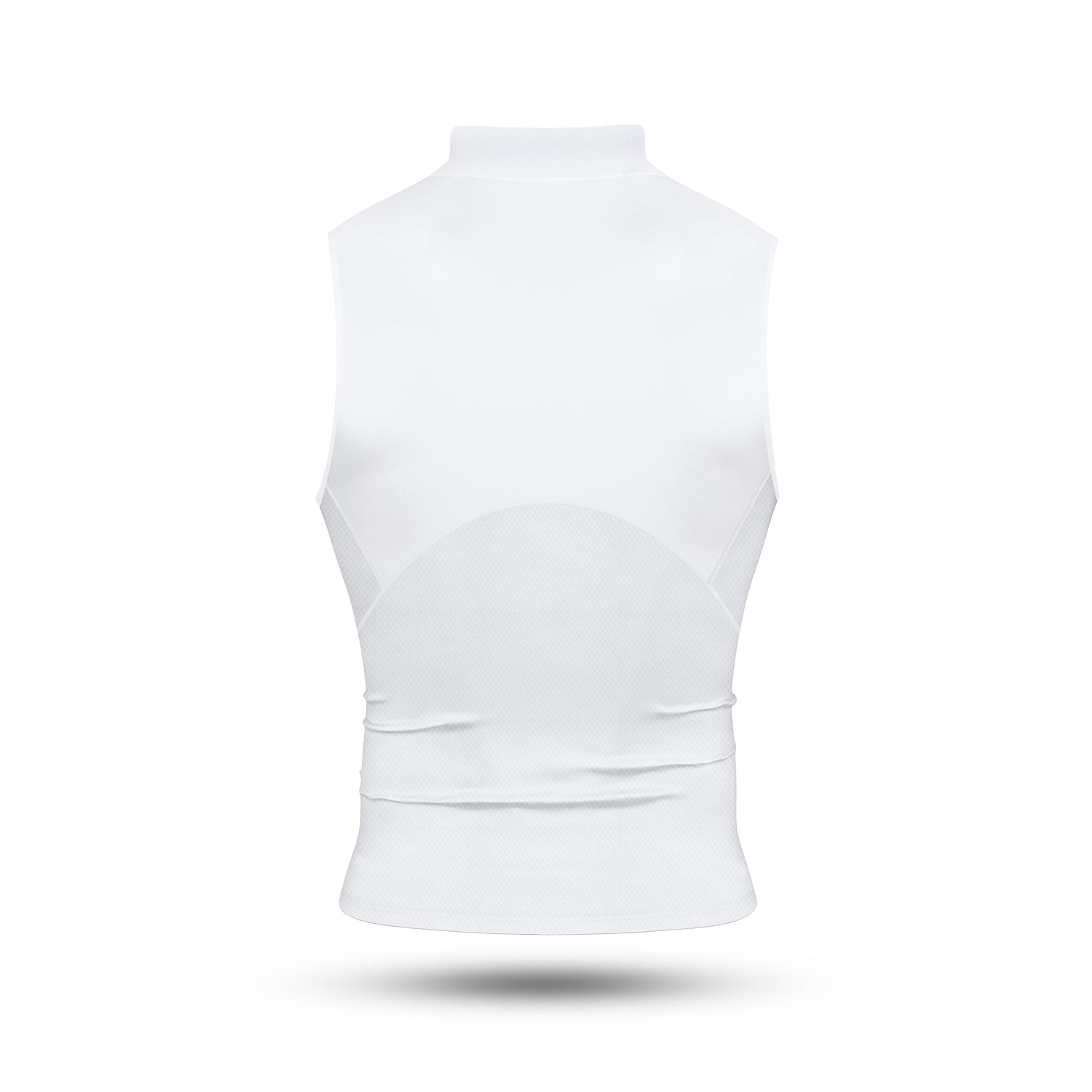 Nxtrnd Core Turtleneck Compression Sleeveless White