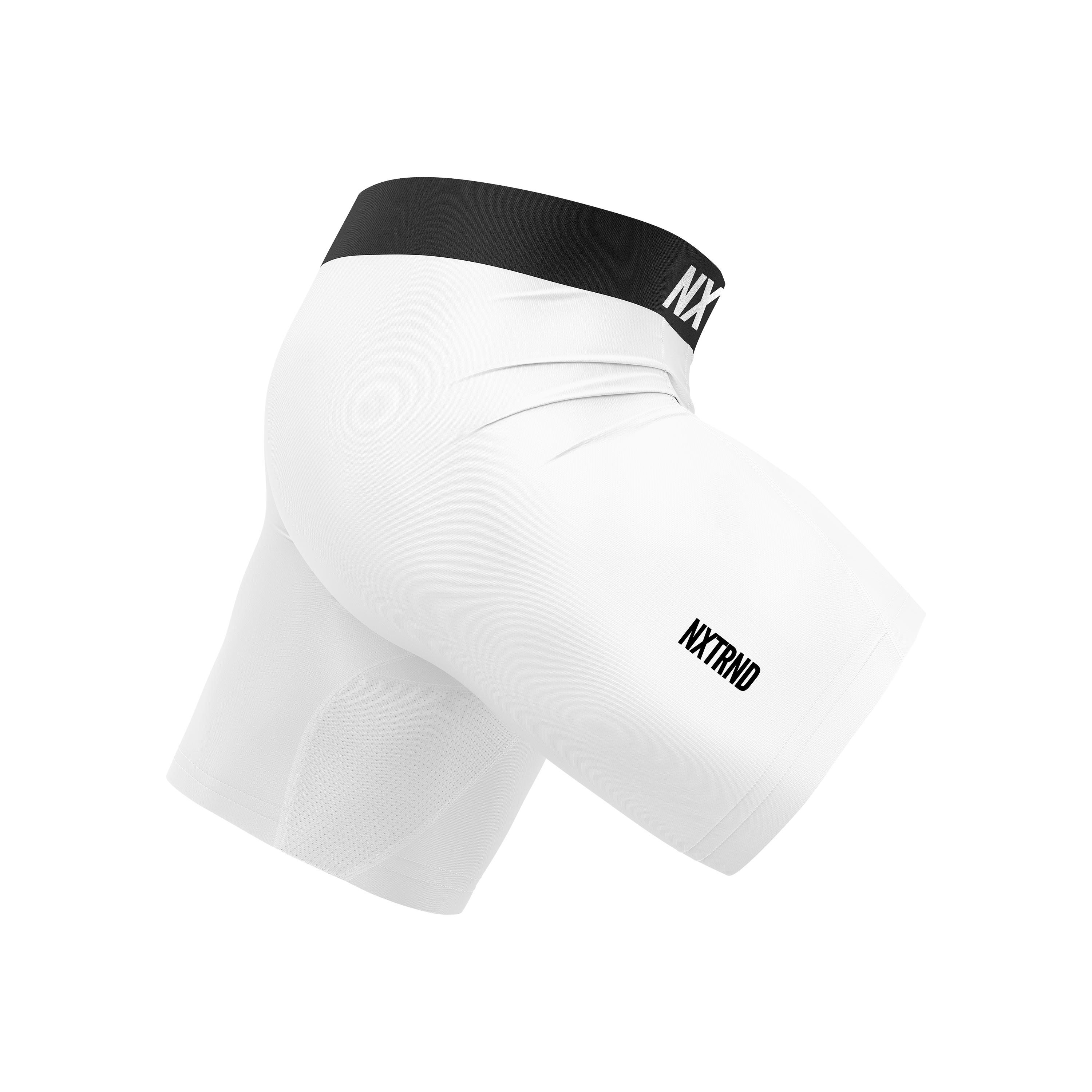 Nxtrnd Core Compression Shorts White