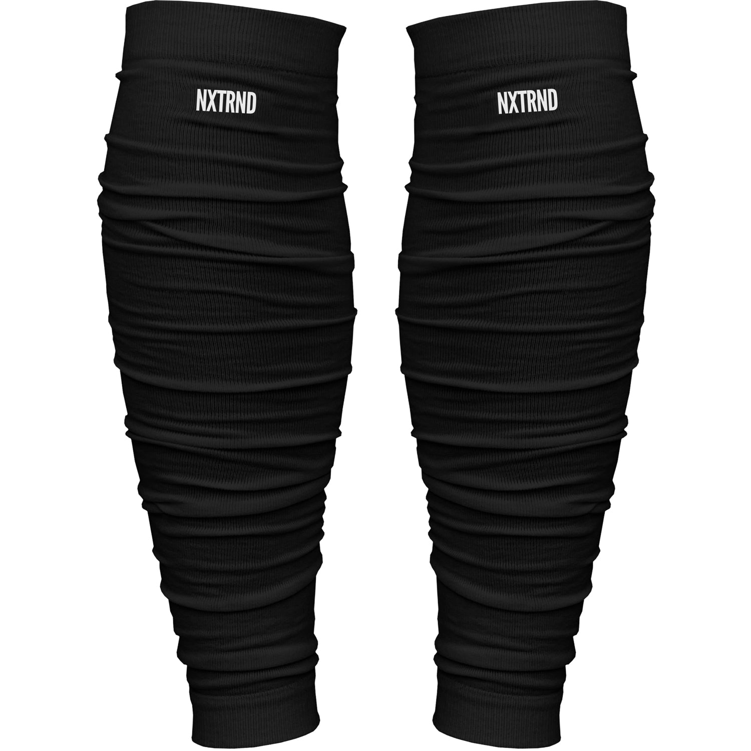 NXTRND Scrunch Football Leg Sleeves Black