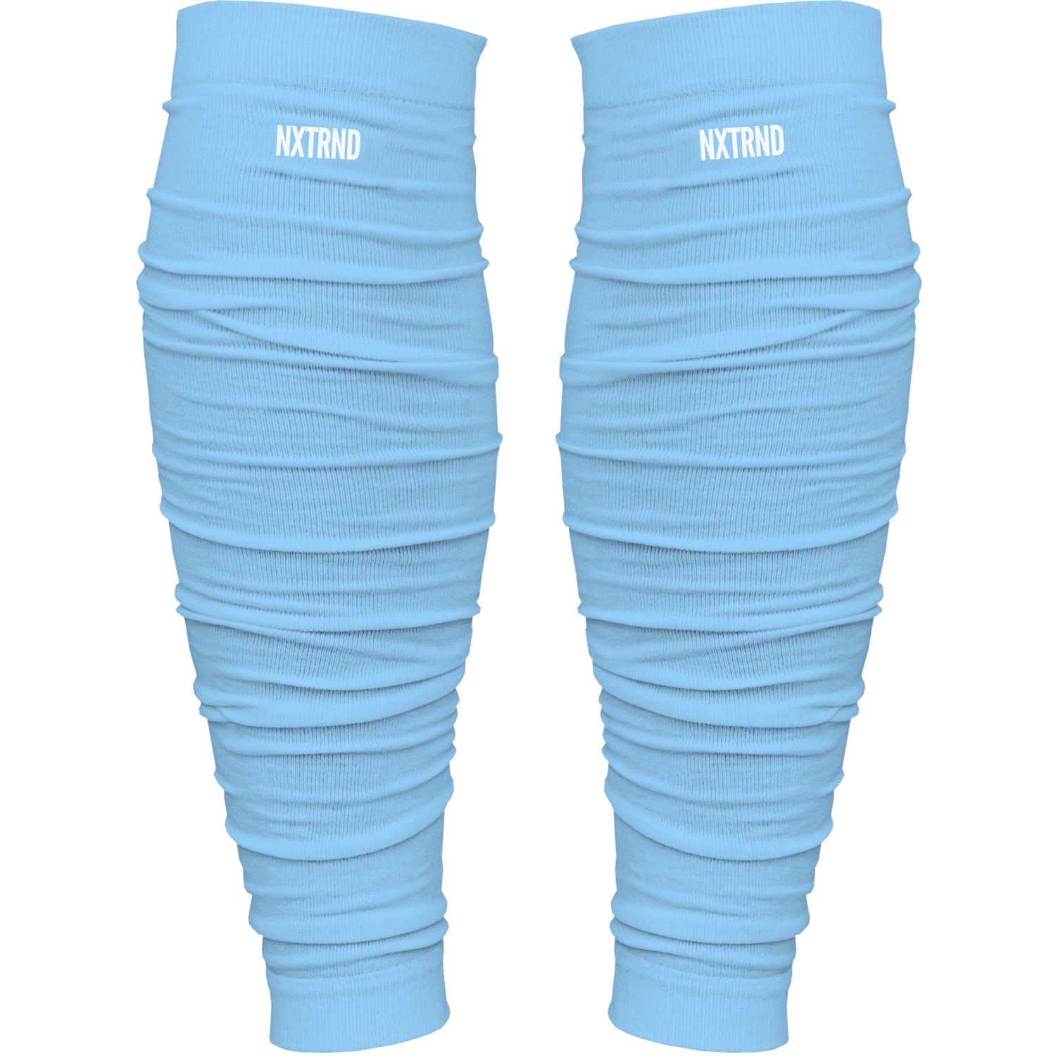 NXTRND Scrunch Football Leg Sleeves Columbia Blue