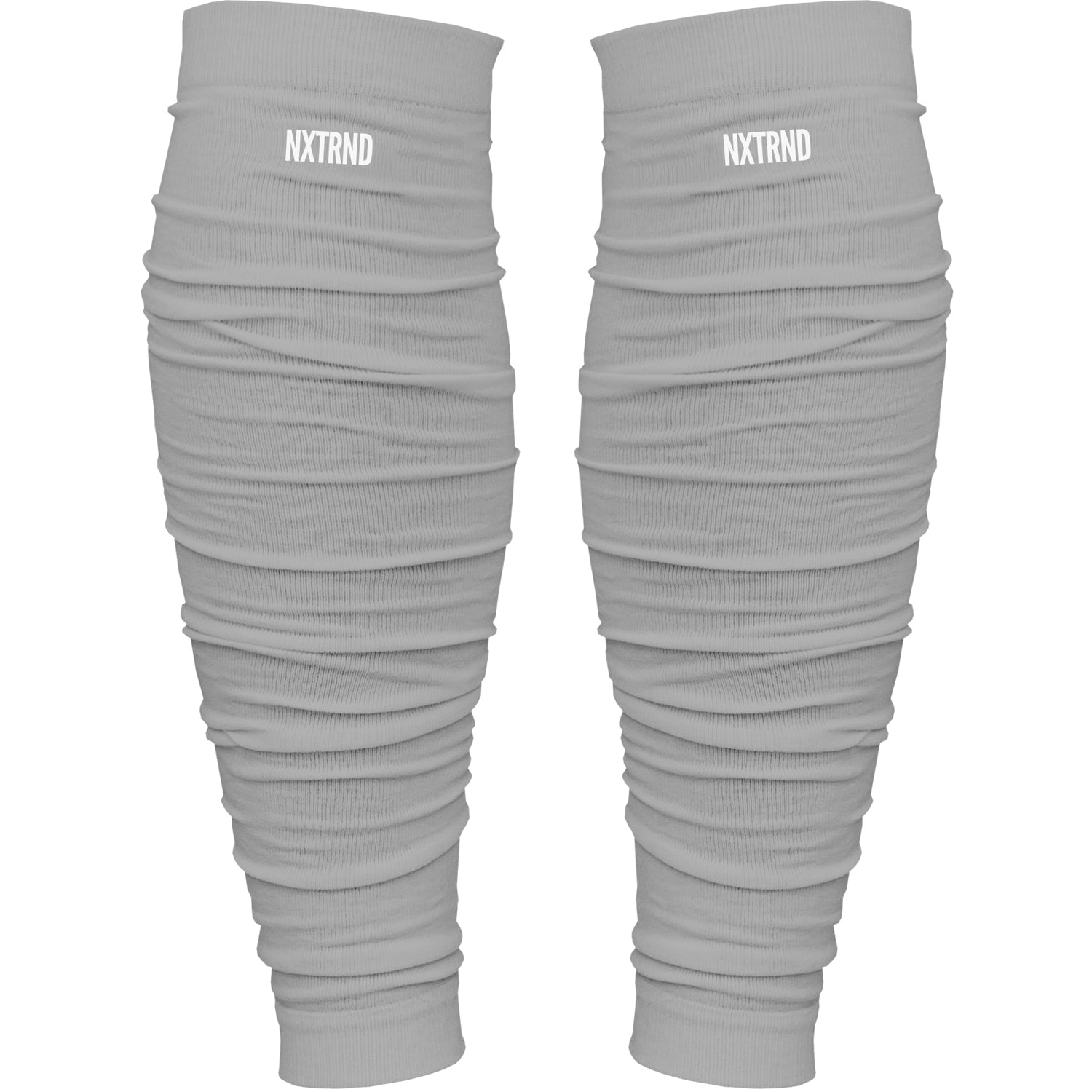 NXTRND Scrunch Football Leg Sleeves Light Grey
