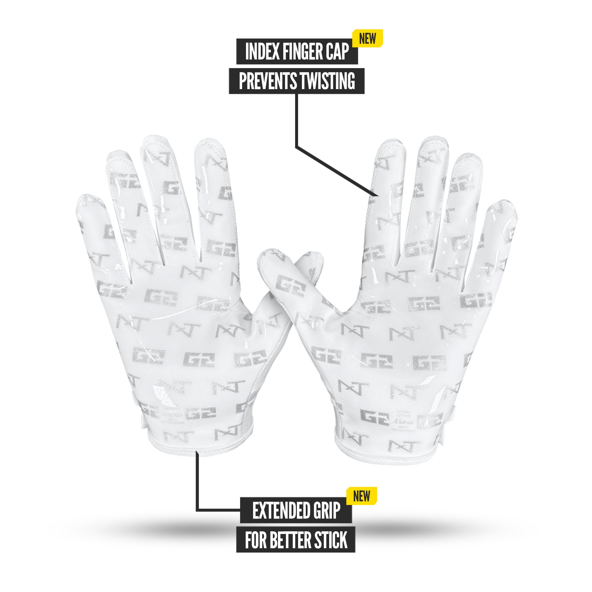 NXTRND G2® Pro Football Gloves White