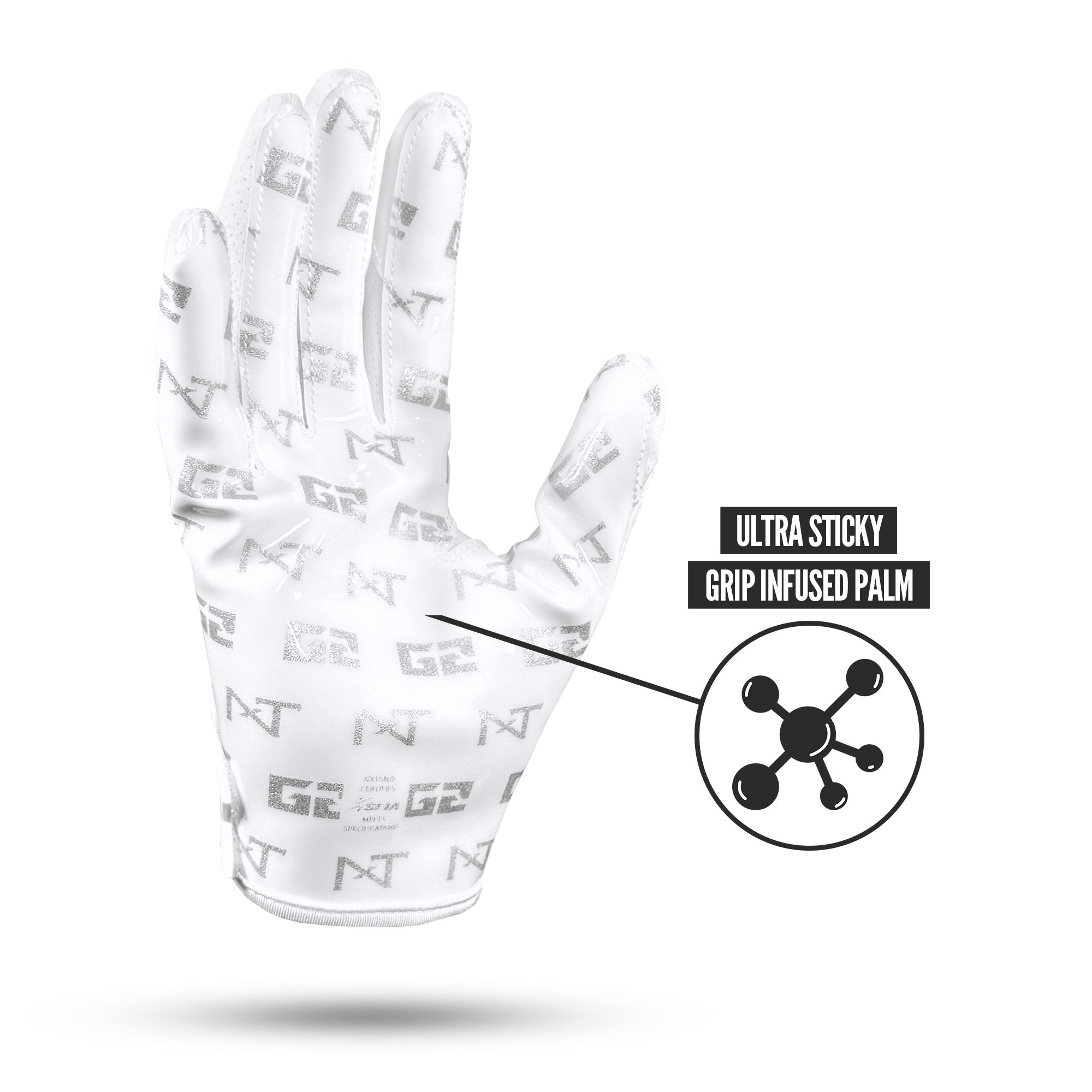 NXTRND G2® Pro Football Gloves White