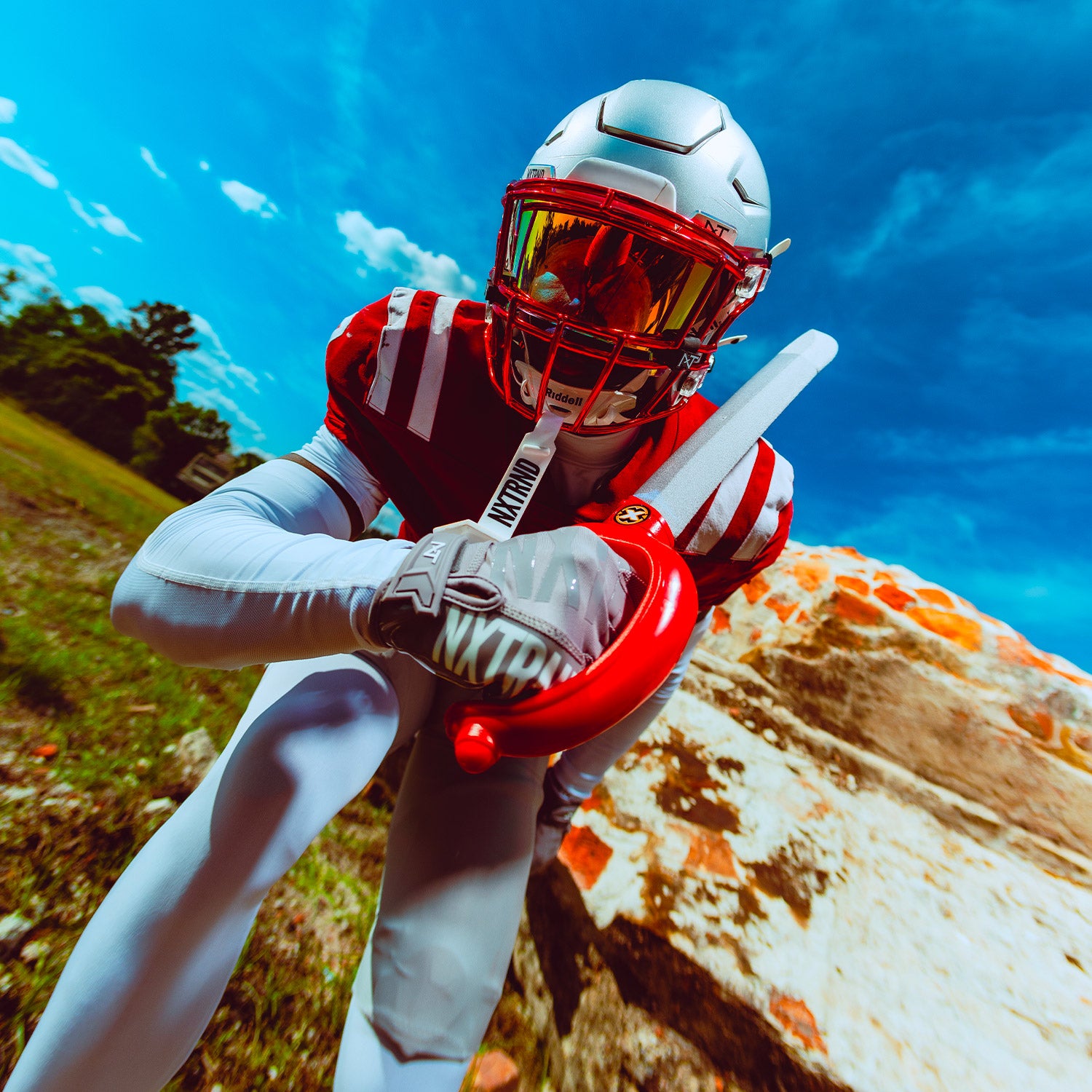 NXTRND G1® Pro Football Gloves Grey