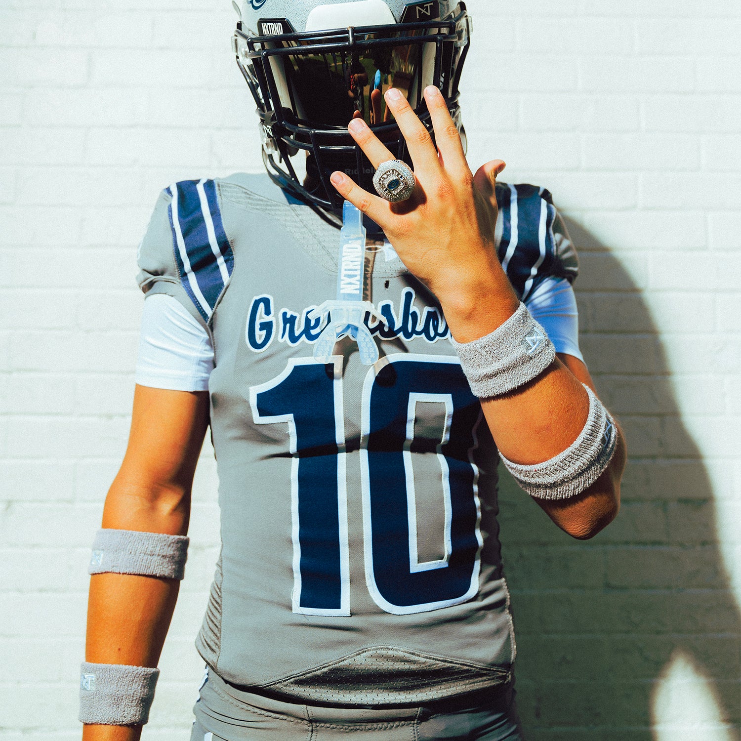 NXTRND Wrist Bands Grey (1 Pair)