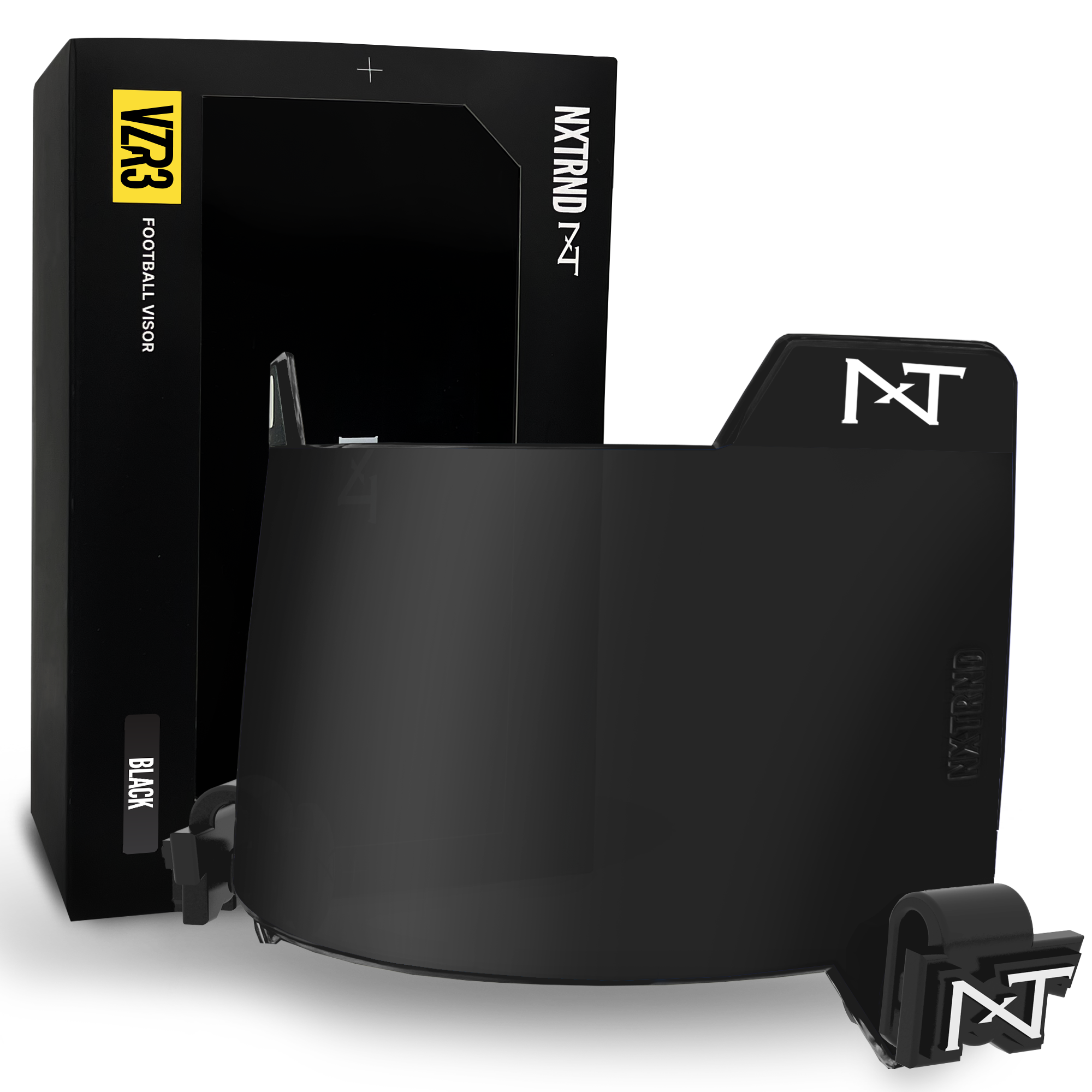 NXTRND VZR3® Football Visor Black