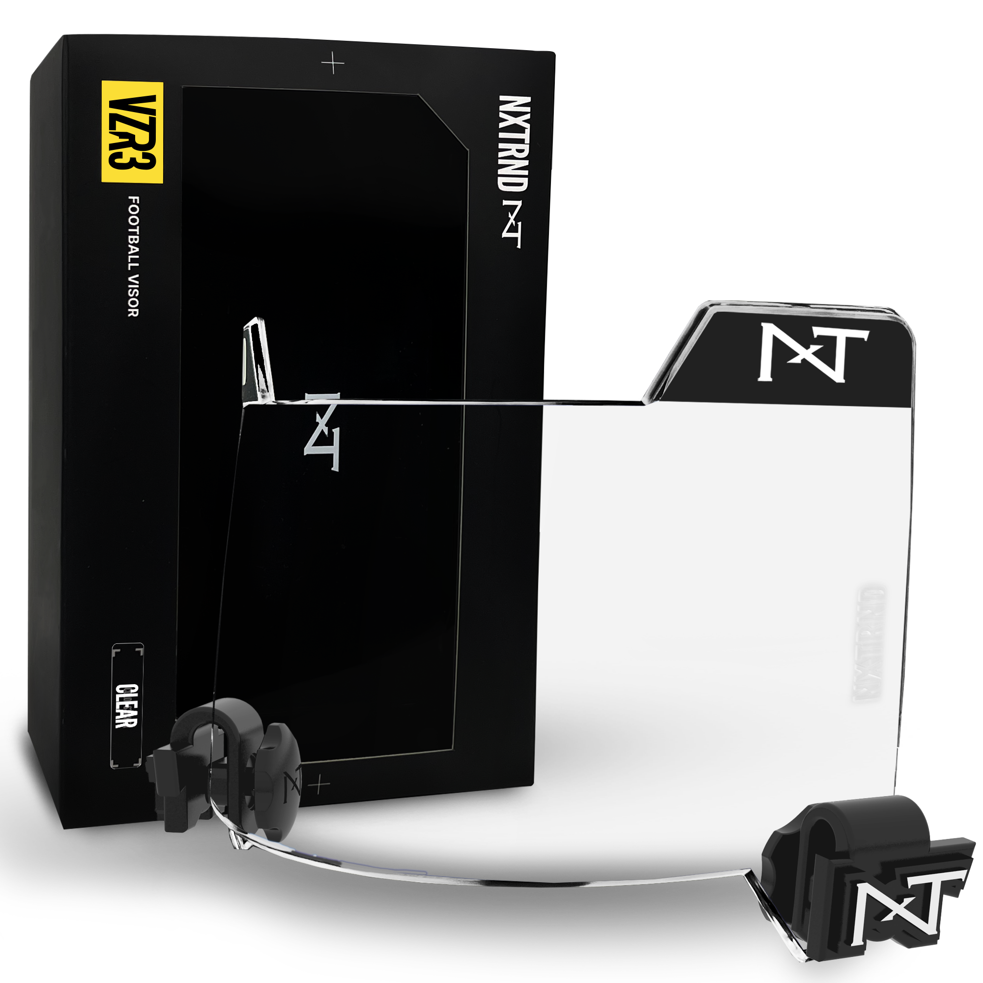 NXTRND VZR3® Football Visor Clear