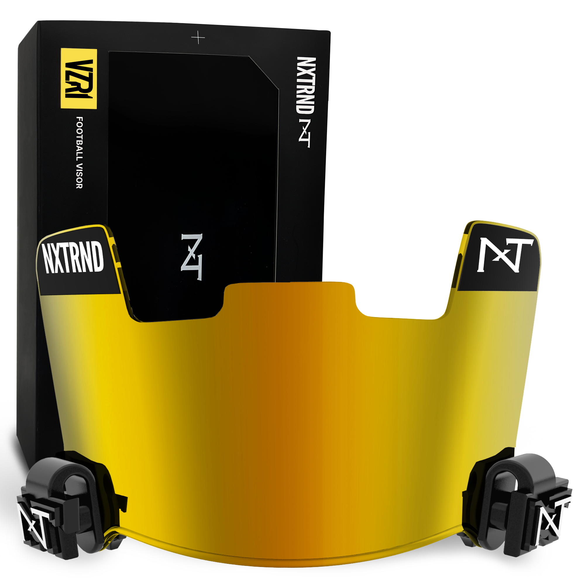 NXTRND VZR1® Football Visor Gold
