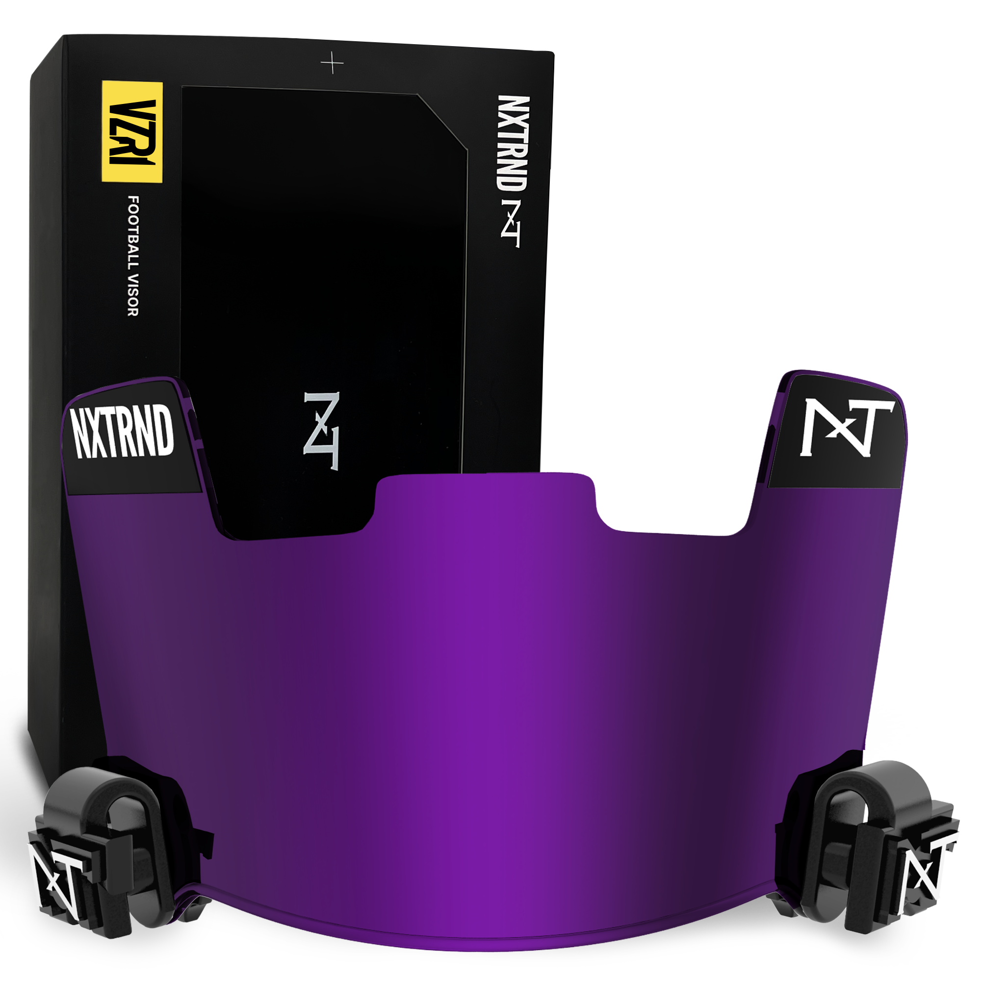 NXTRND VZR1® Football Visor Purple