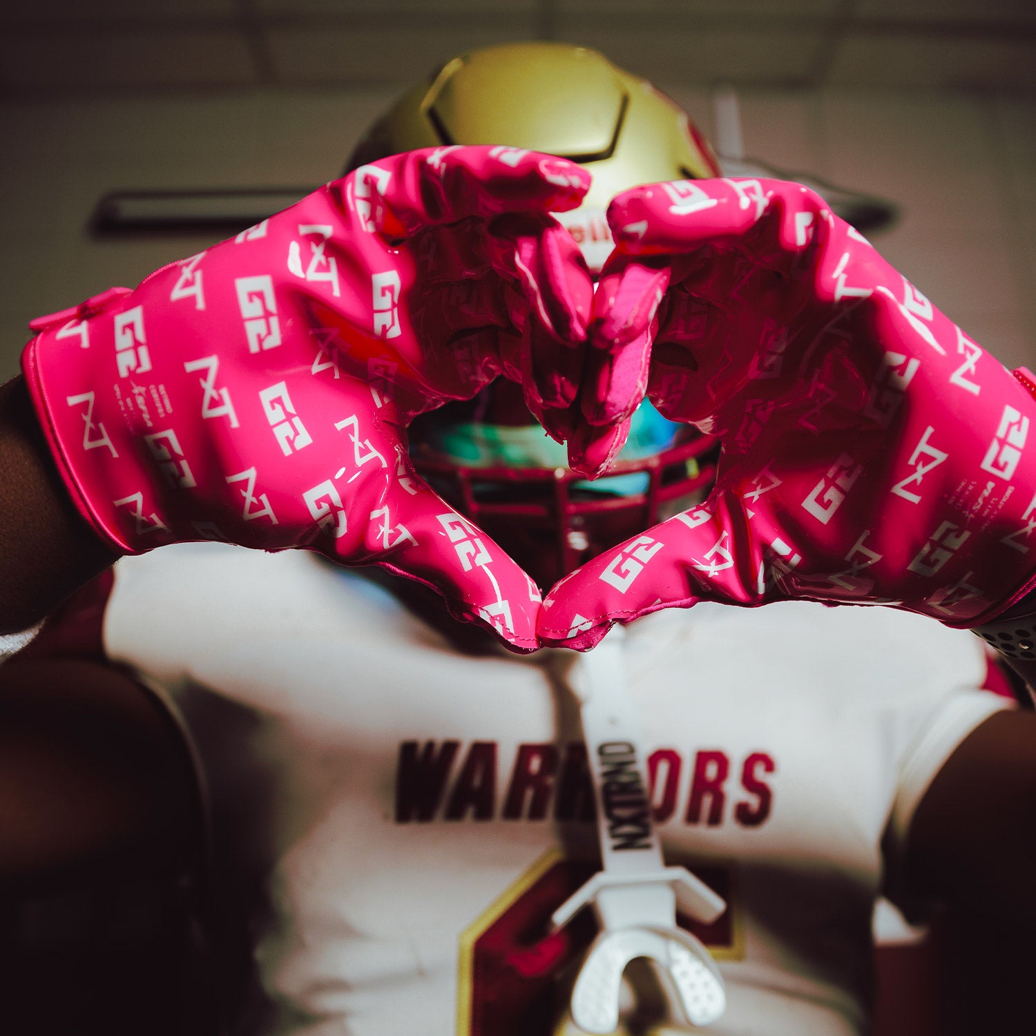 NXTRND G2® Pro Football Gloves Pink