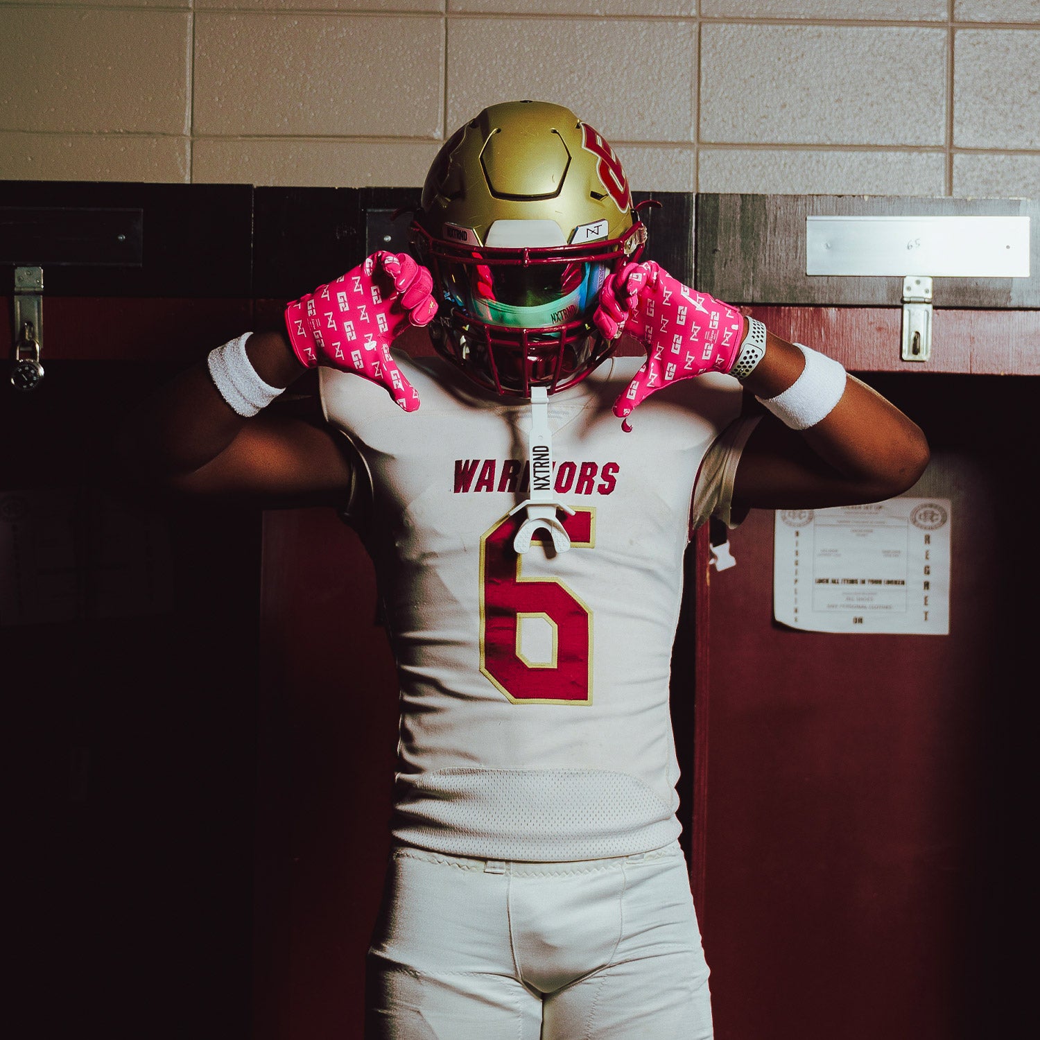 NXTRND G2® Pro Football Gloves Pink