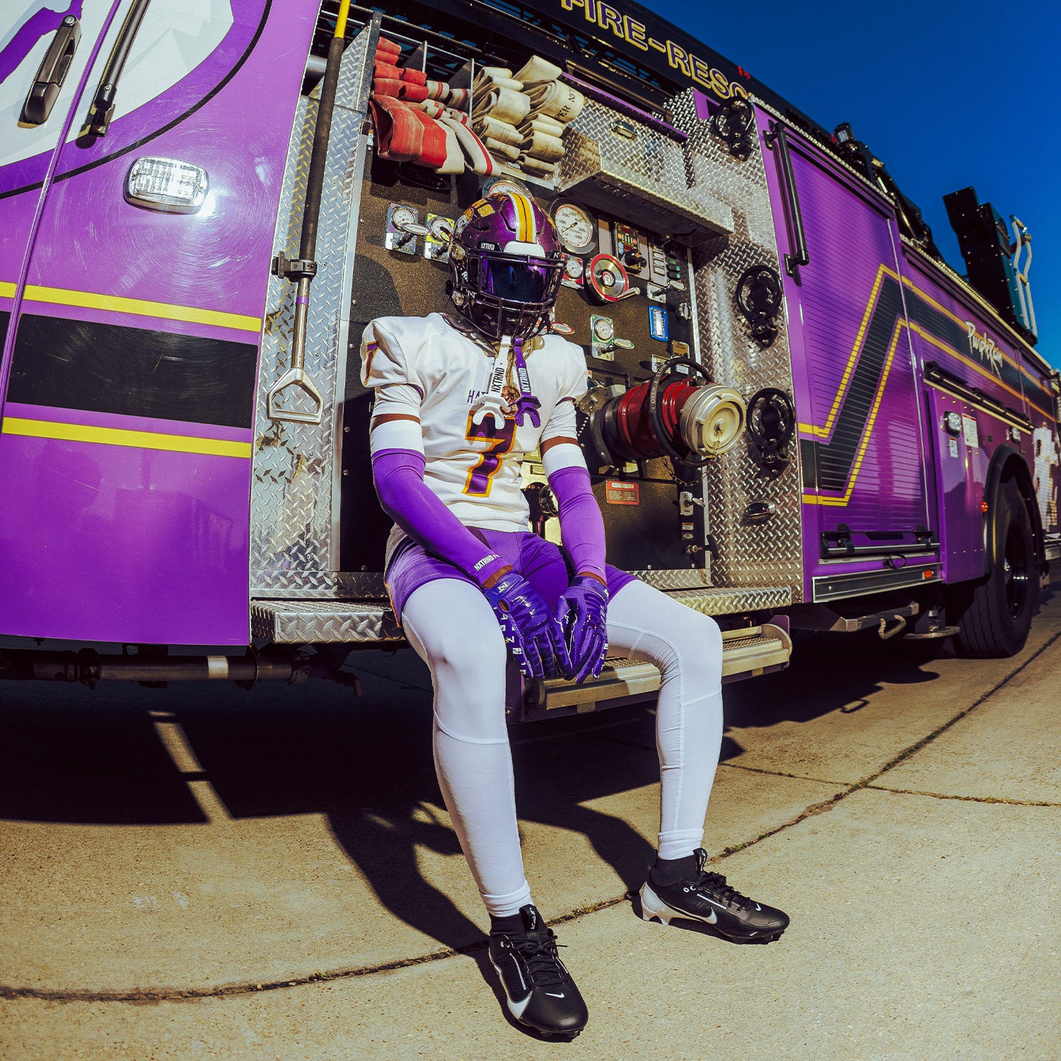 NXTRND G2® Pro Football Gloves Purple