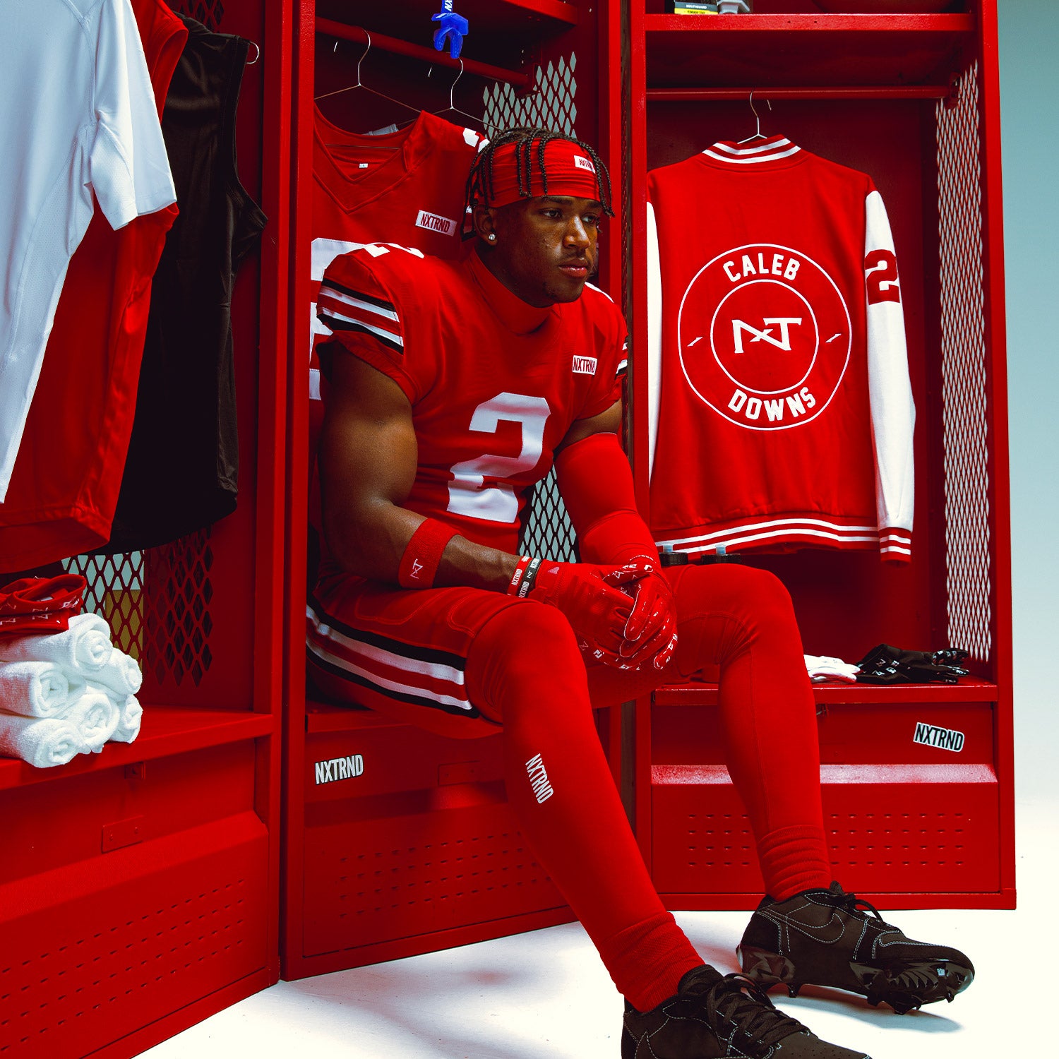 Nxtrnd Core Compression Pants Red