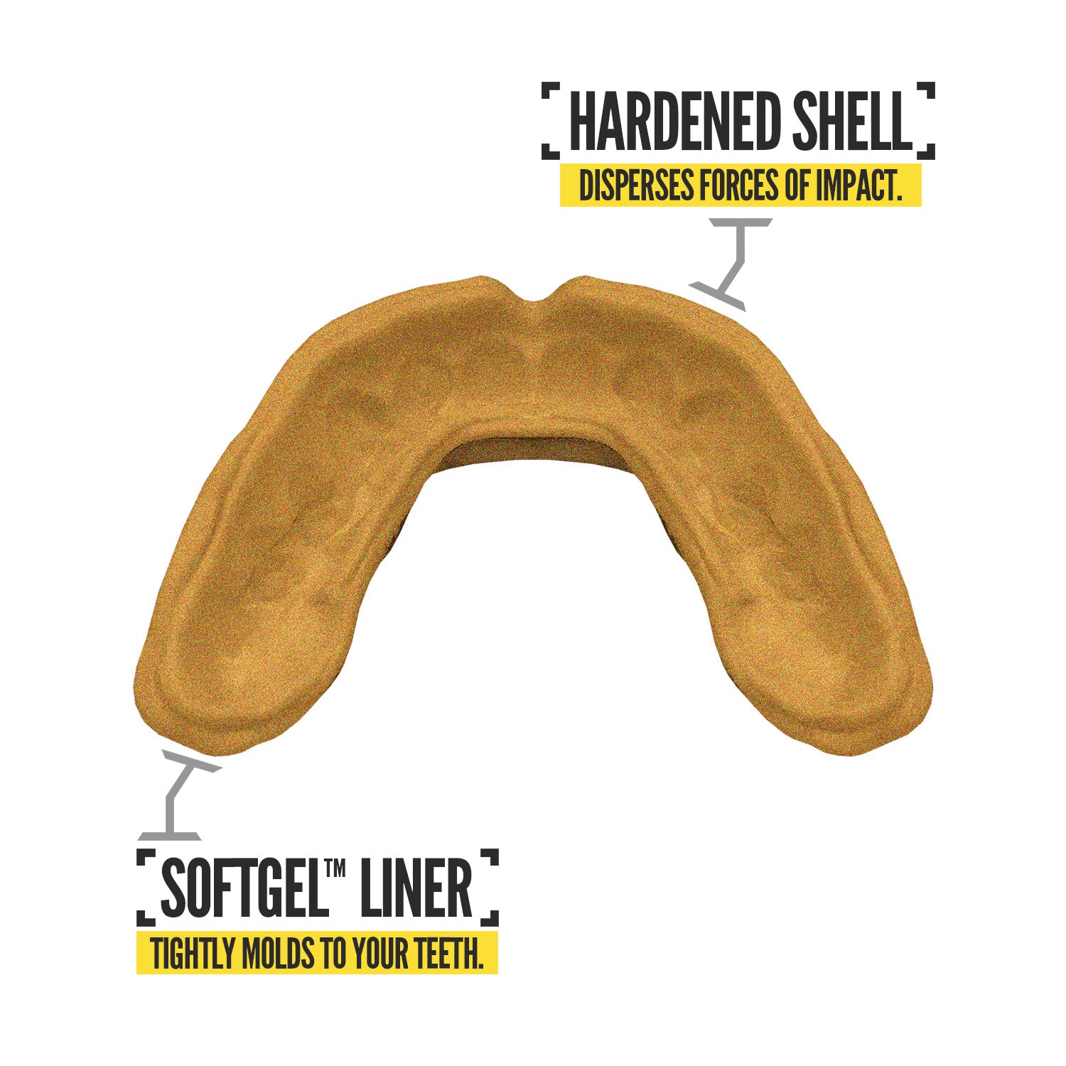 NXTRND Rush® Gold & White Fangs (2 Pack)