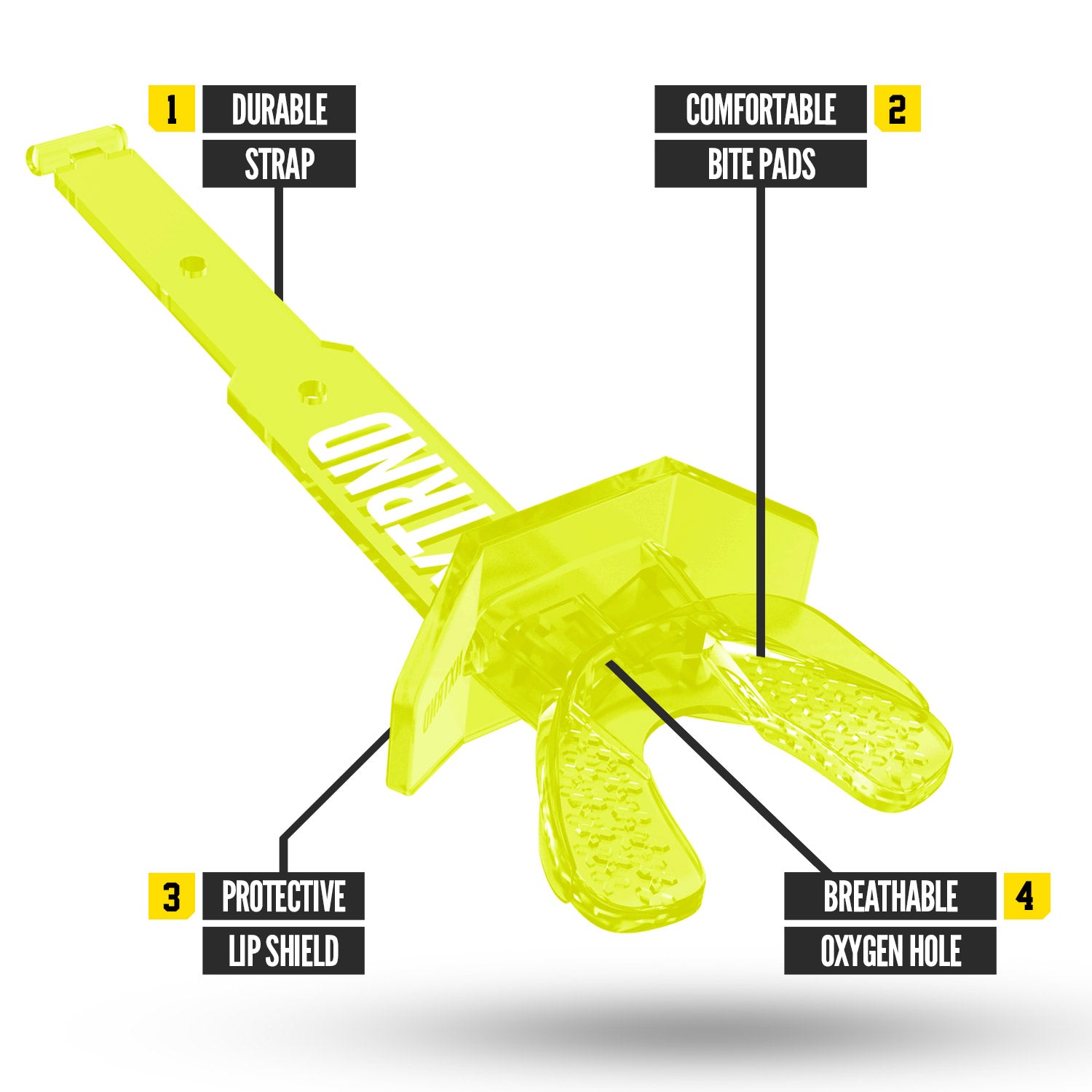 NXTRND TWO® Transparent Neon Yellow