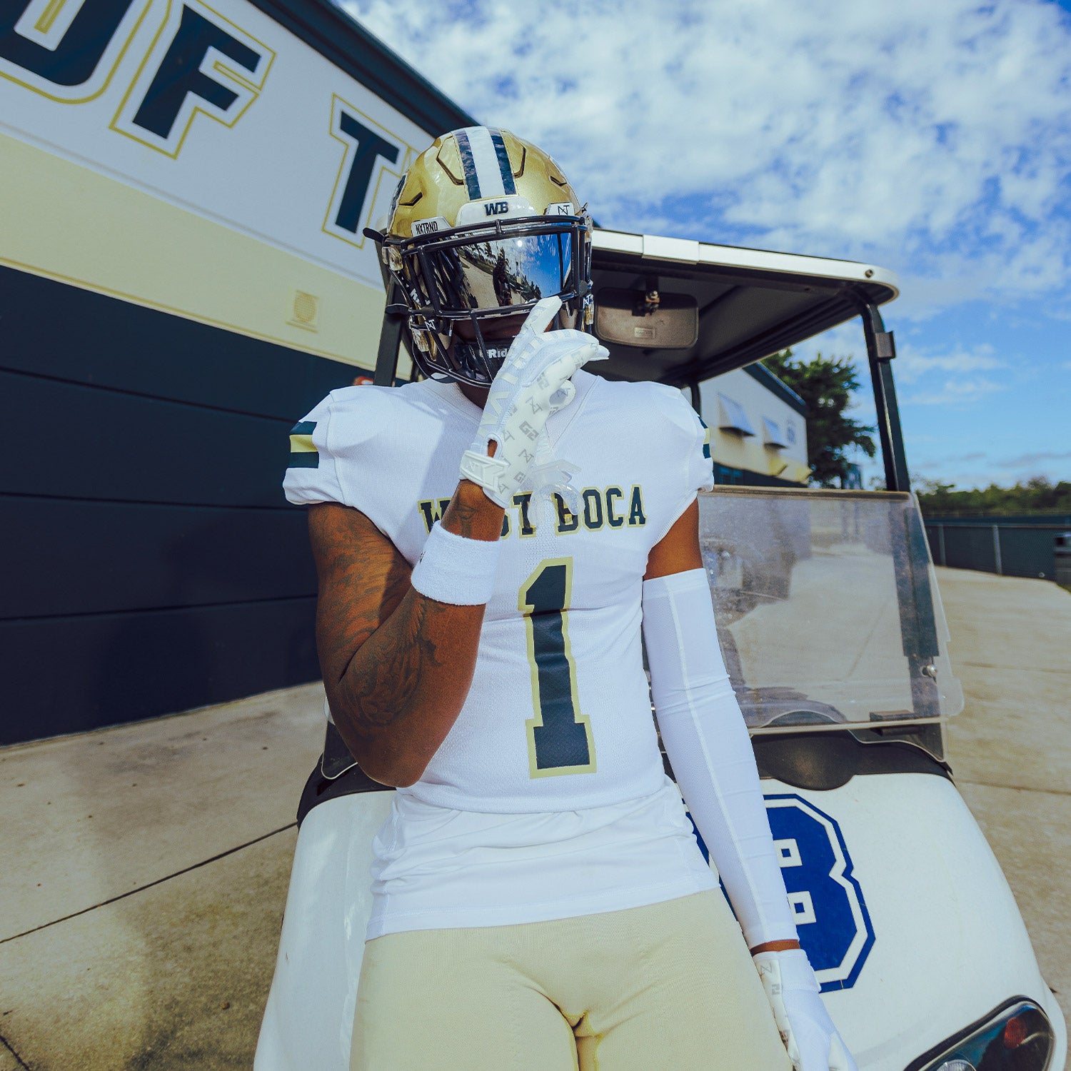 NXTRND G2® Pro Football Gloves White