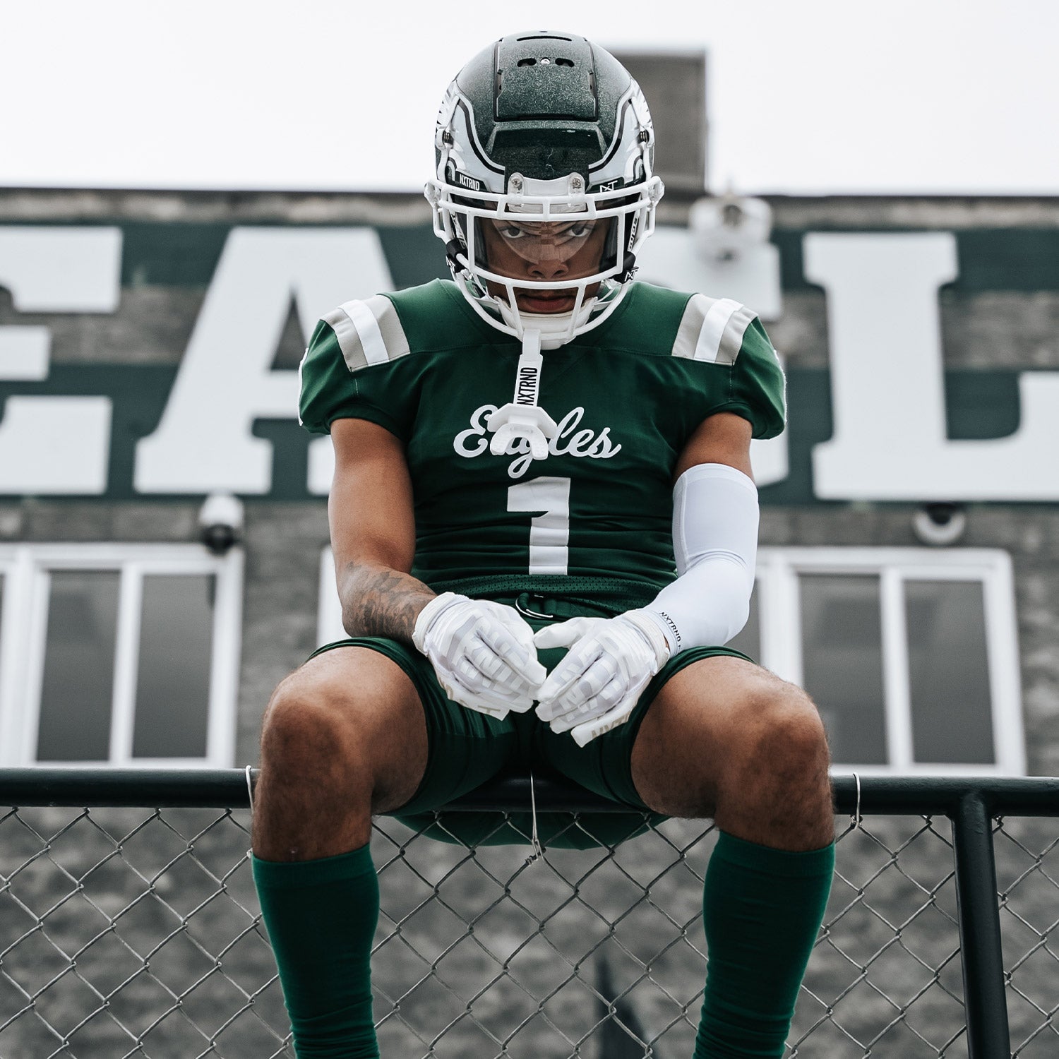 NXTRND G1® Youth Football Gloves White