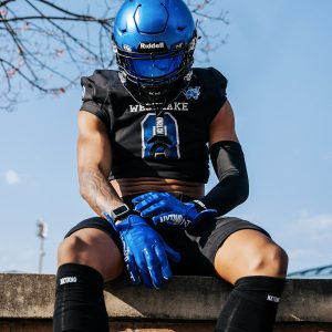 G1® Youth Football Gloves Blue