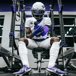 VZR3® Football Visor Clear Purple