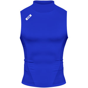 Nxtrnd Core Turtleneck Compression Sleeveless Blue