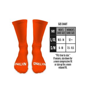 Crew Socks Orange (3-Pairs)