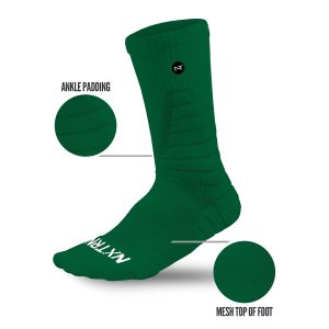 Crew Socks Green (3-Pairs)