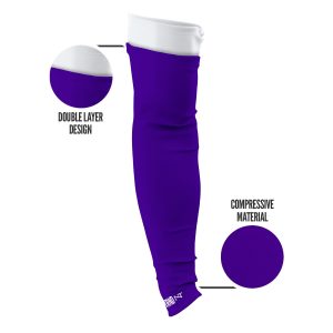 Double Arm Sleeves Purple (1 Pair)