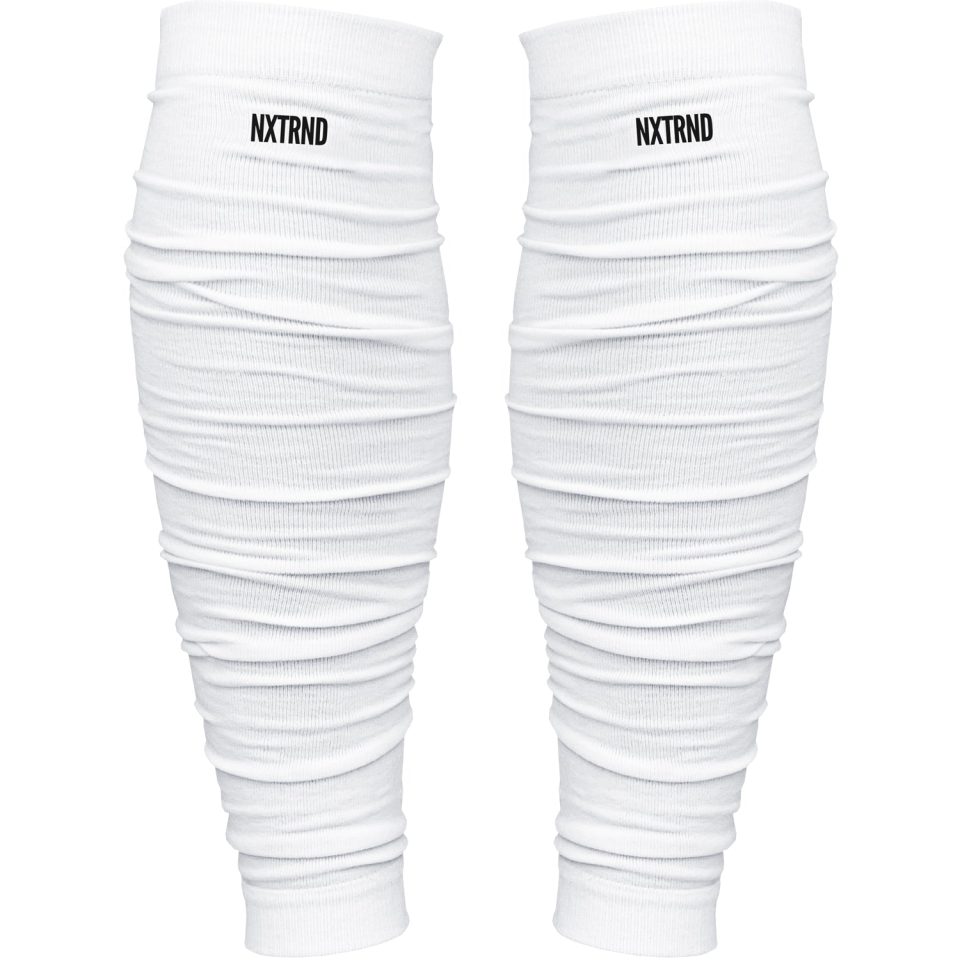 Scrunch Football Leg Sleeves White