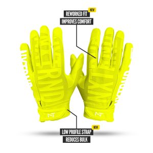 G1® Pro Football Gloves Neon Yellow