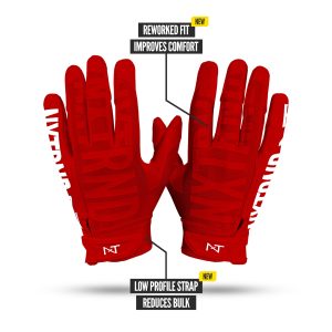 G1® Pro Football Gloves Red