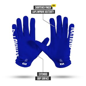 G1® Pro Football Gloves Blue