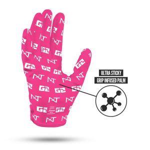 G2® Pro Football Gloves Pink