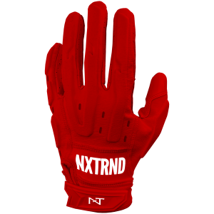 G3® Pro Padded Football Gloves Red
