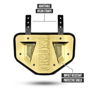 B-PLATE® Football Back Plate Gold