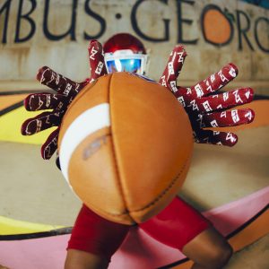 G2® Pro Football Gloves Maroon