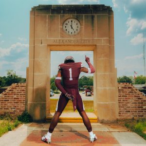 Nxtrnd Streamer Football Towel Maroon