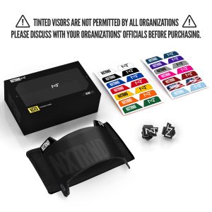 VZR3® Football Visor Black