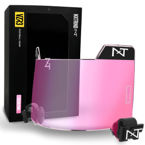 VZR3® Football Visor Clear Pink
