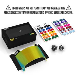 VZR3® Football Visor Gold