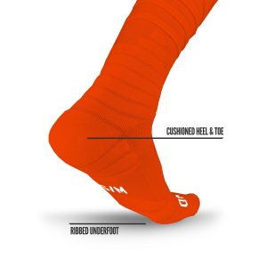 XTD® Scrunch Football Socks Orange