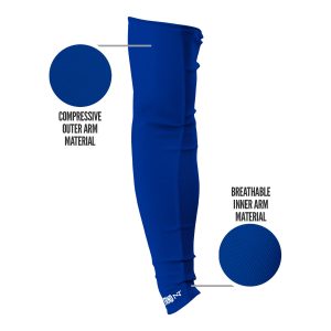 AirTek Arm Sleeves Blue (1 Pair)
