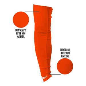 AirTek Arm Sleeves Orange (1 Pair)